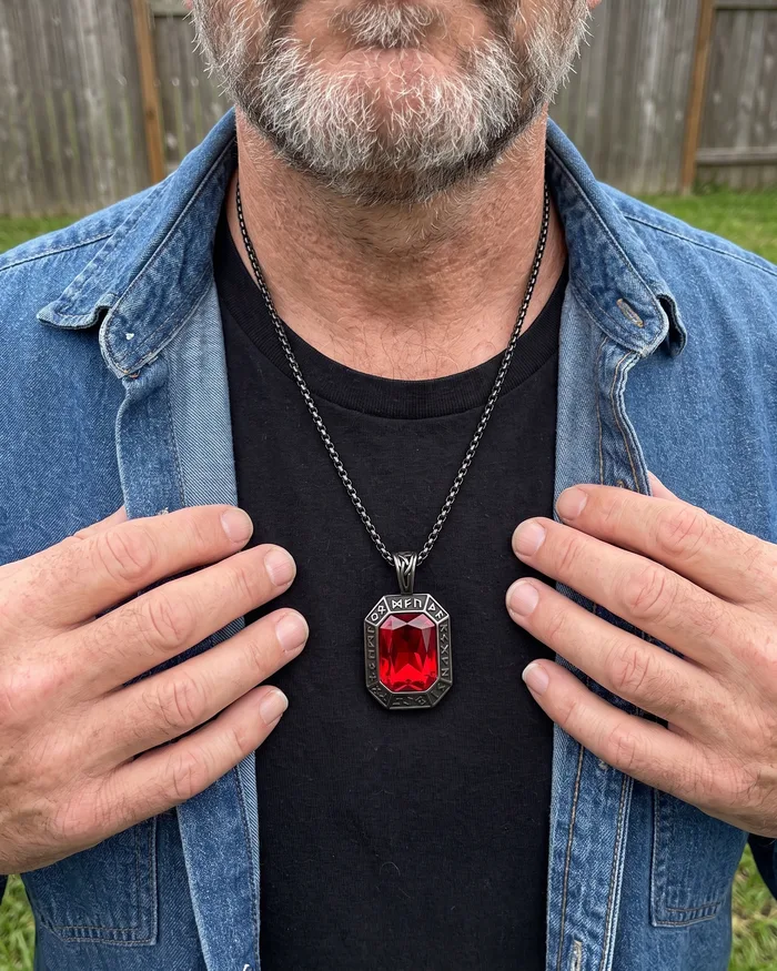 Forge & Fjord piece, worn