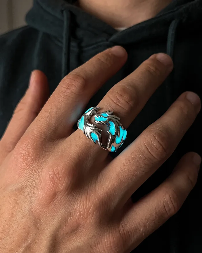 Forge & Fjord piece, worn