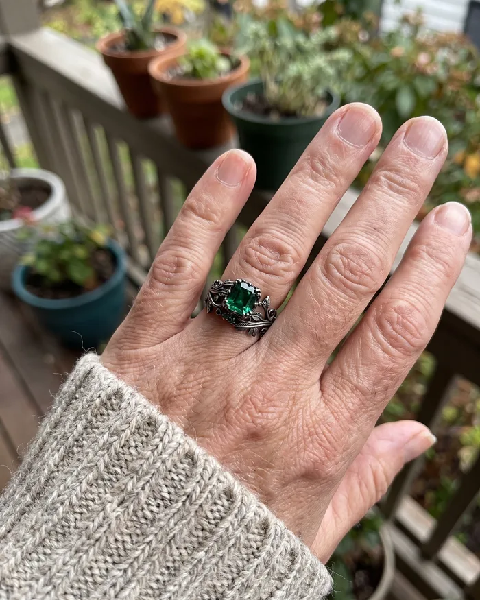 Forge & Fjord piece, worn