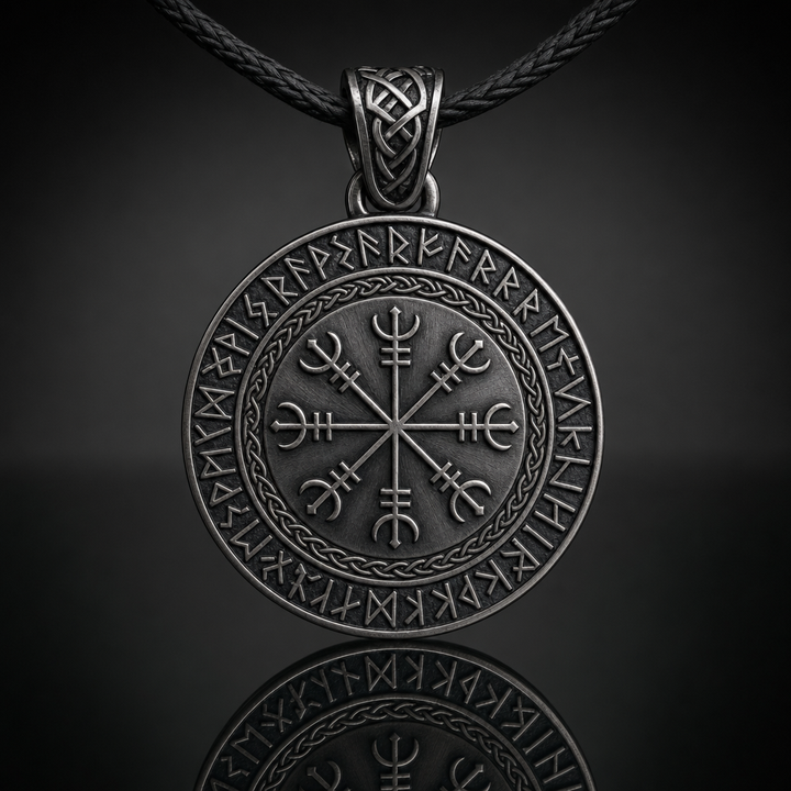 Helm of Awe Aegishjalmur Pendant Necklace