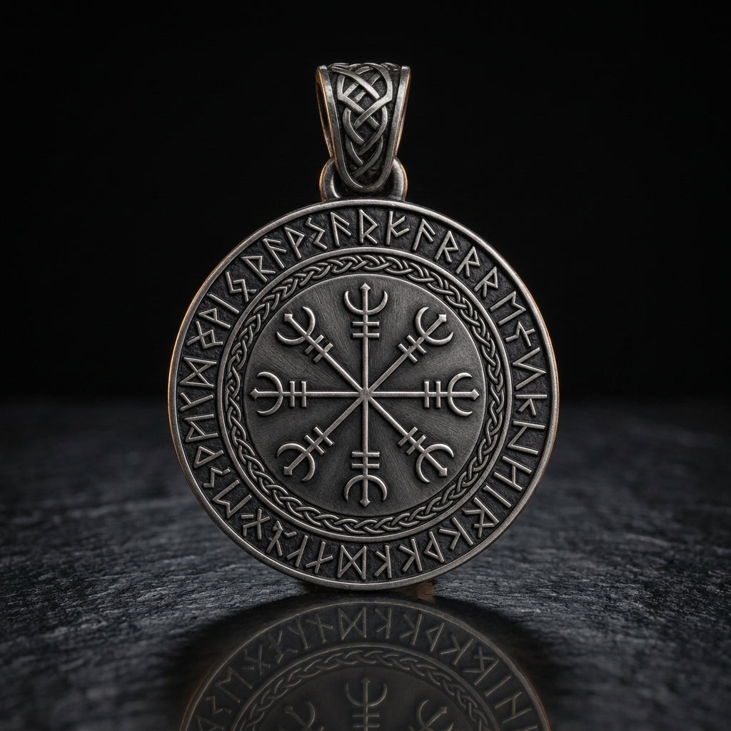 Helm of Awe Aegishjalmur Pendant Necklace — feature