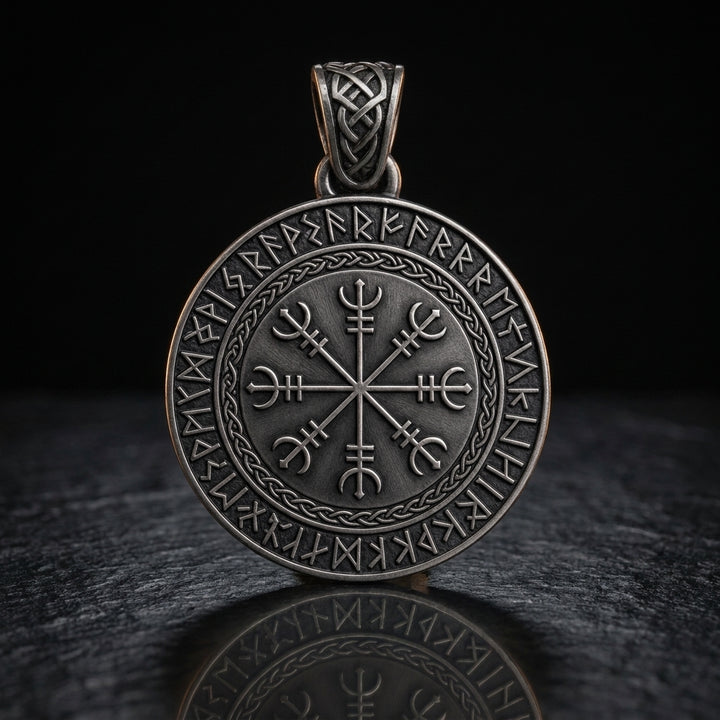 Helm of Awe Aegishjalmur Pendant Necklace — feature