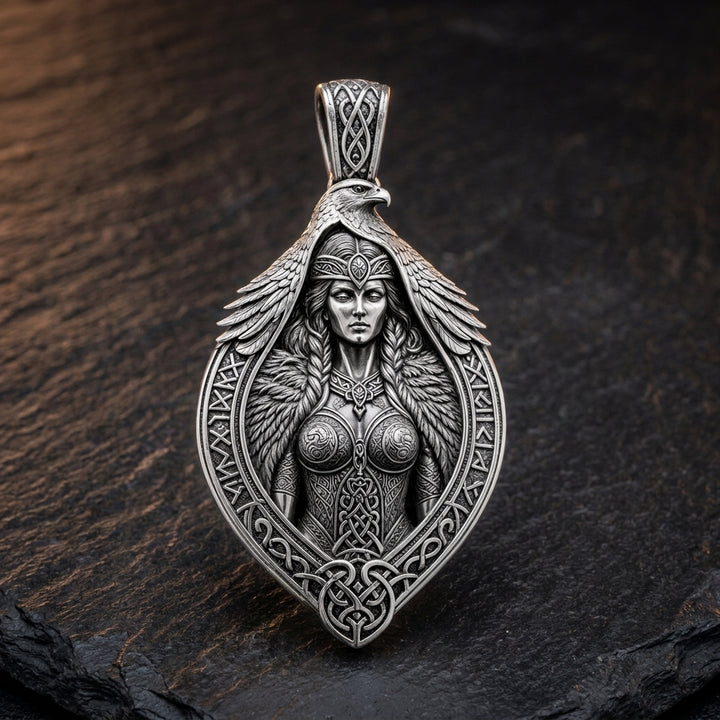 Norse Goddess Freya Pendant Necklace — feature