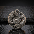 Skoll and Hati Sun-and-Moon Wolves Pendant Necklace 3