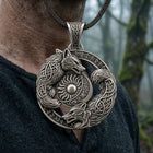 Skoll and Hati Sun-and-Moon Wolves Pendant Necklace 5