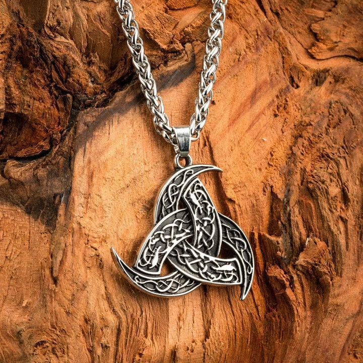 Triple Horn Of Odin Necklace