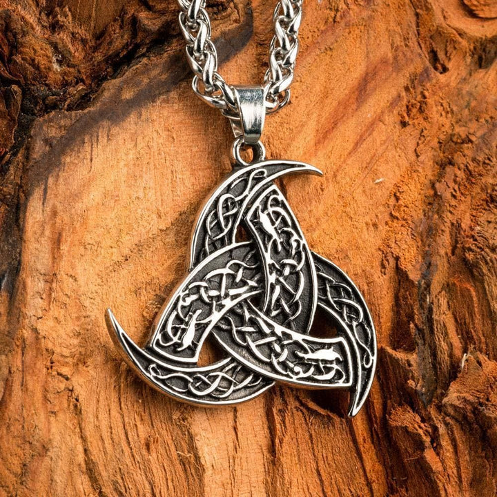 Triple Horn Of Odin Necklace