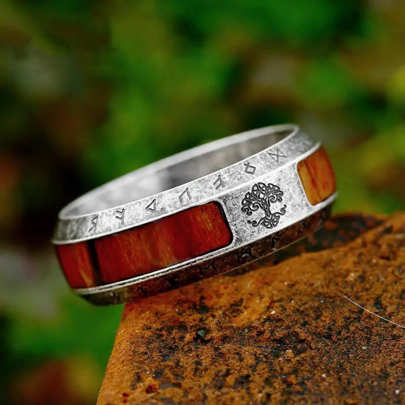 Vintage Boho Yggdrasil Ring