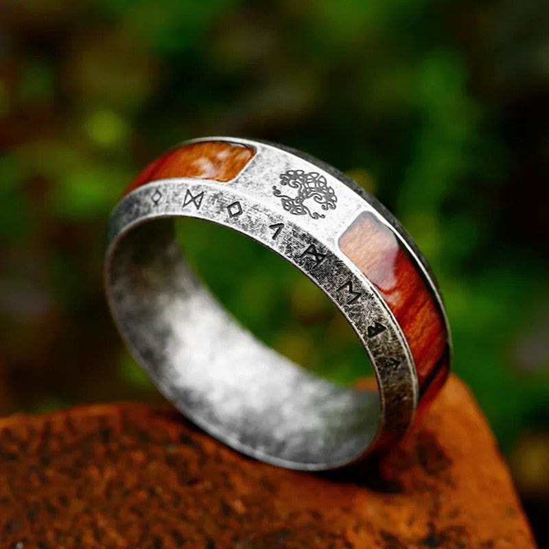 Vintage Boho Yggdrasil Ring