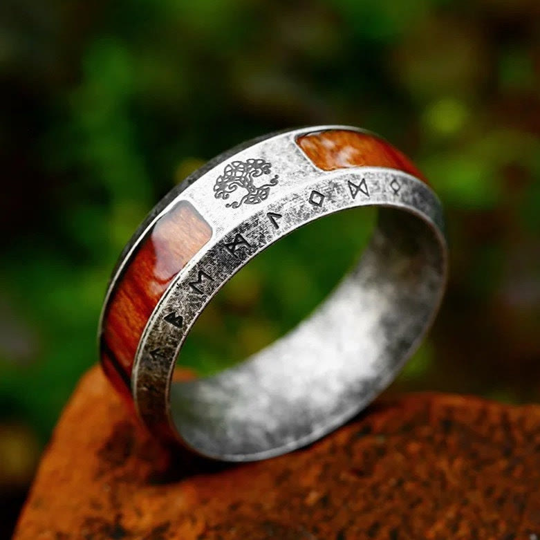 Vintage Boho Yggdrasil Ring