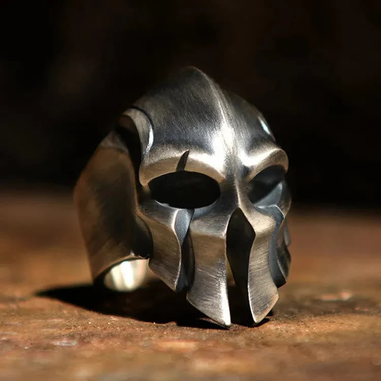 Nordic Power Warrior Helmet Ring