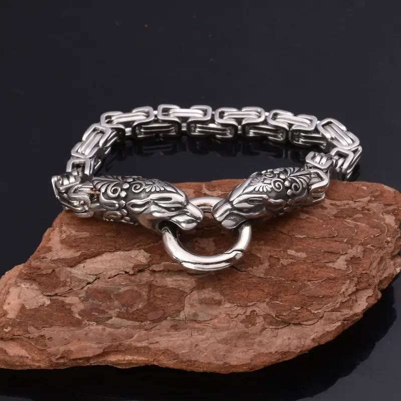 Fenrir Viking Thor's Hammer Necklace & Bracelet