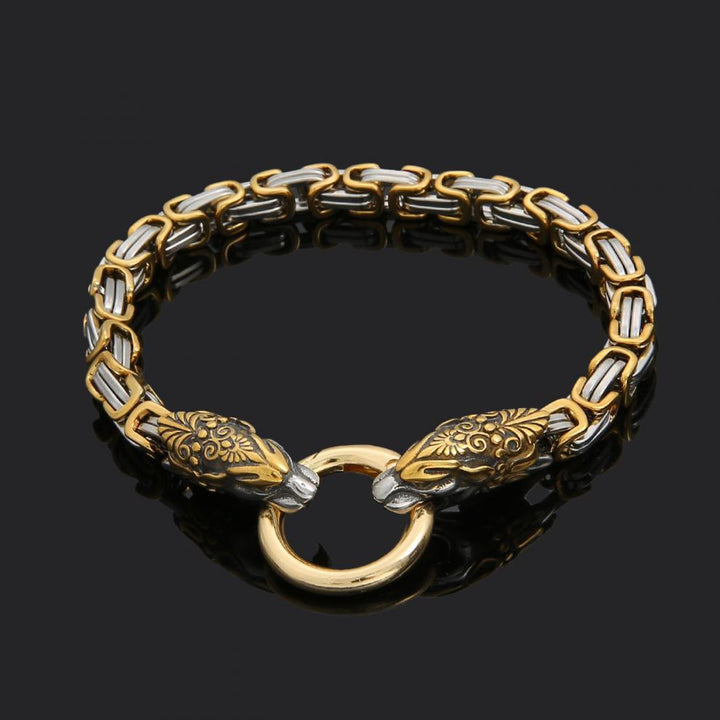 Fenrir Viking Thor's Hammer Necklace & Bracelet