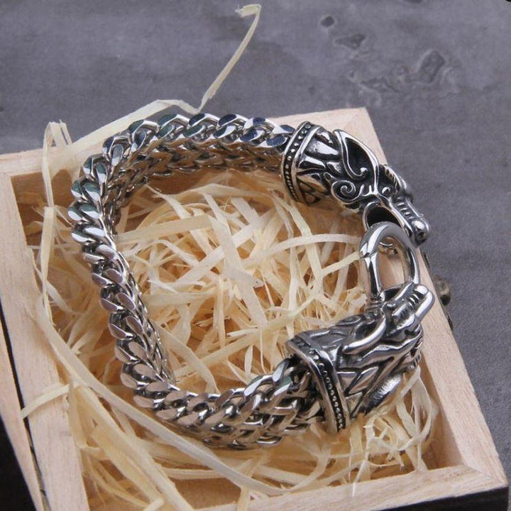 Norse Mythology Odin's Dragon Bracelet
