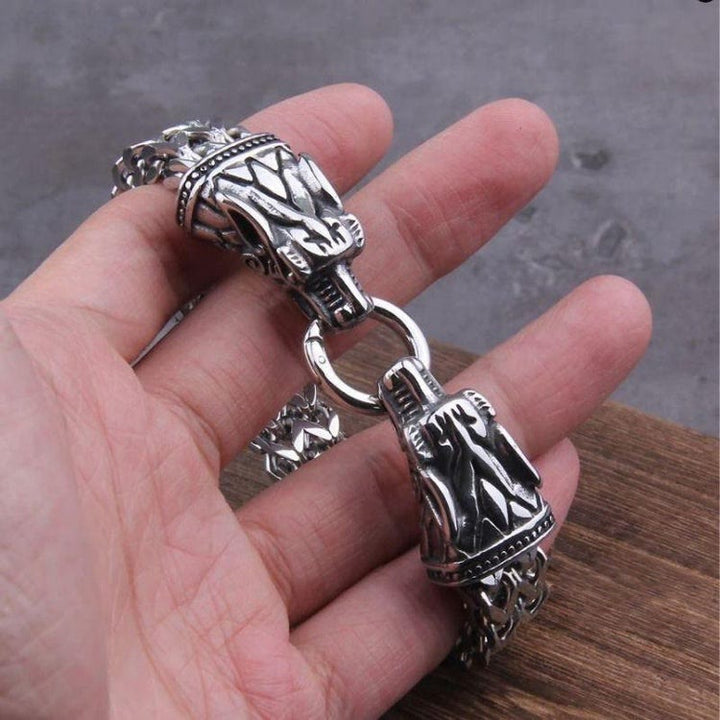 Norse Mythology Odin's Dragon Bracelet