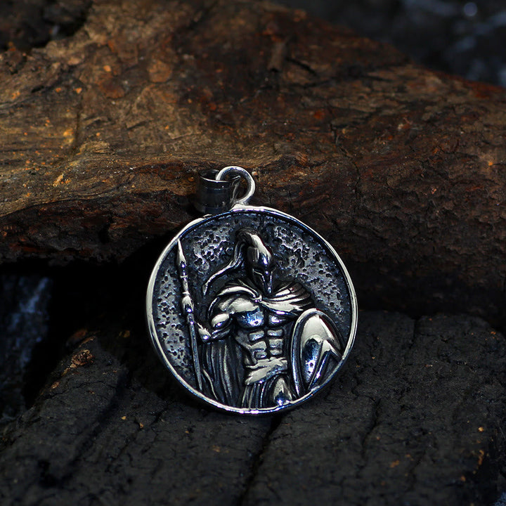 Spartacus Warrior Shield Pendant Necklace