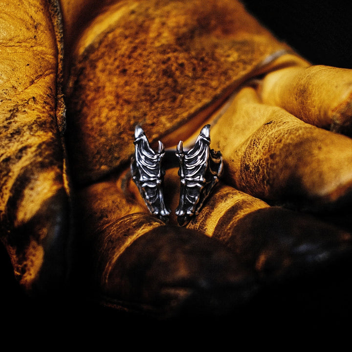Retro Dragon Carved Dragon Scale Ring