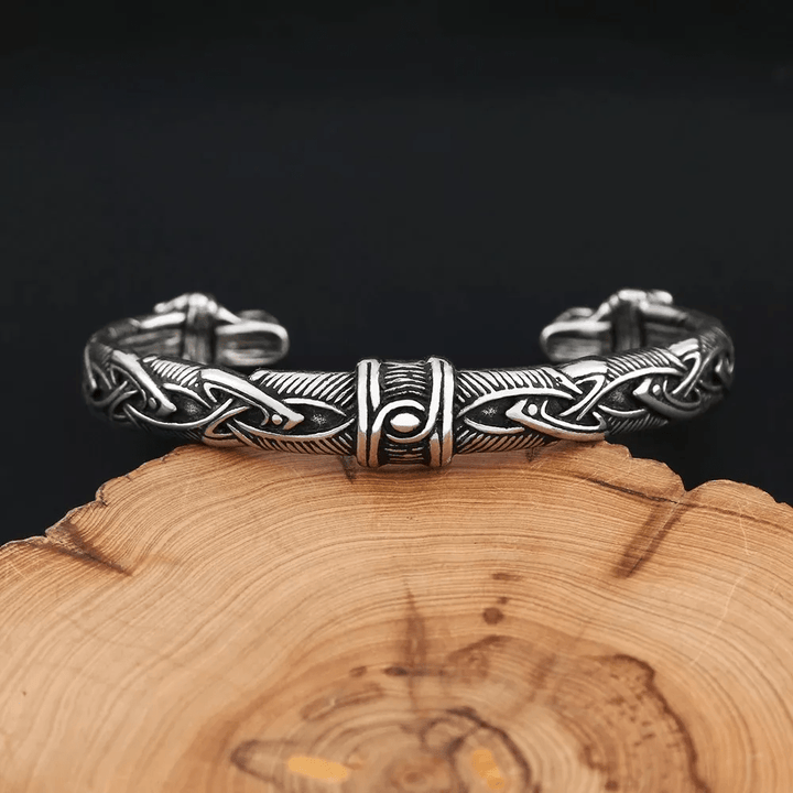 Fenrir The Wolf Handcrafted Bracelet