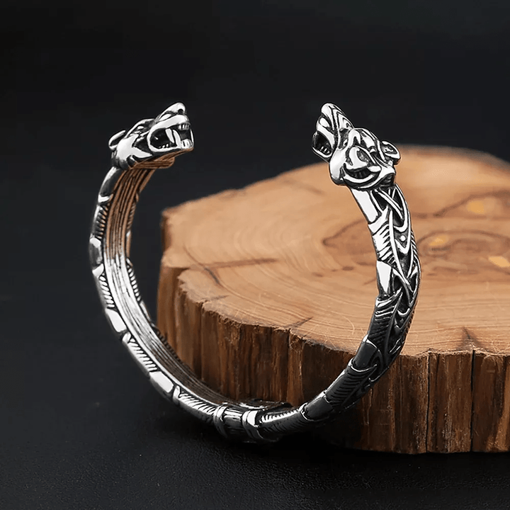 Fenrir The Wolf Handcrafted Bracelet