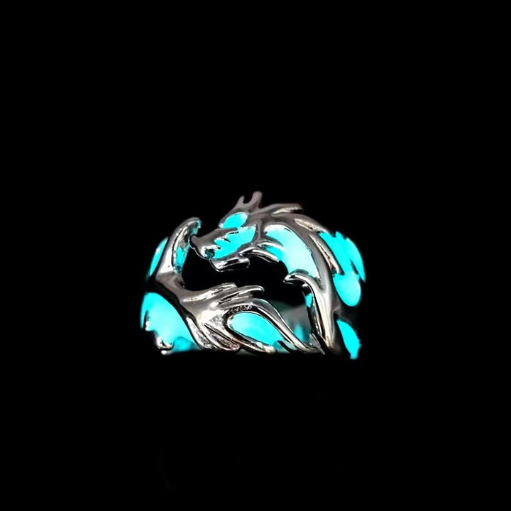 Luminous Glow In The Dark Dragon Ring