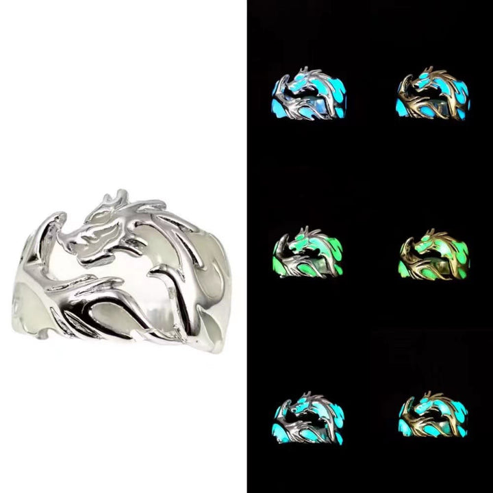 Luminous Glow In The Dark Dragon Ring