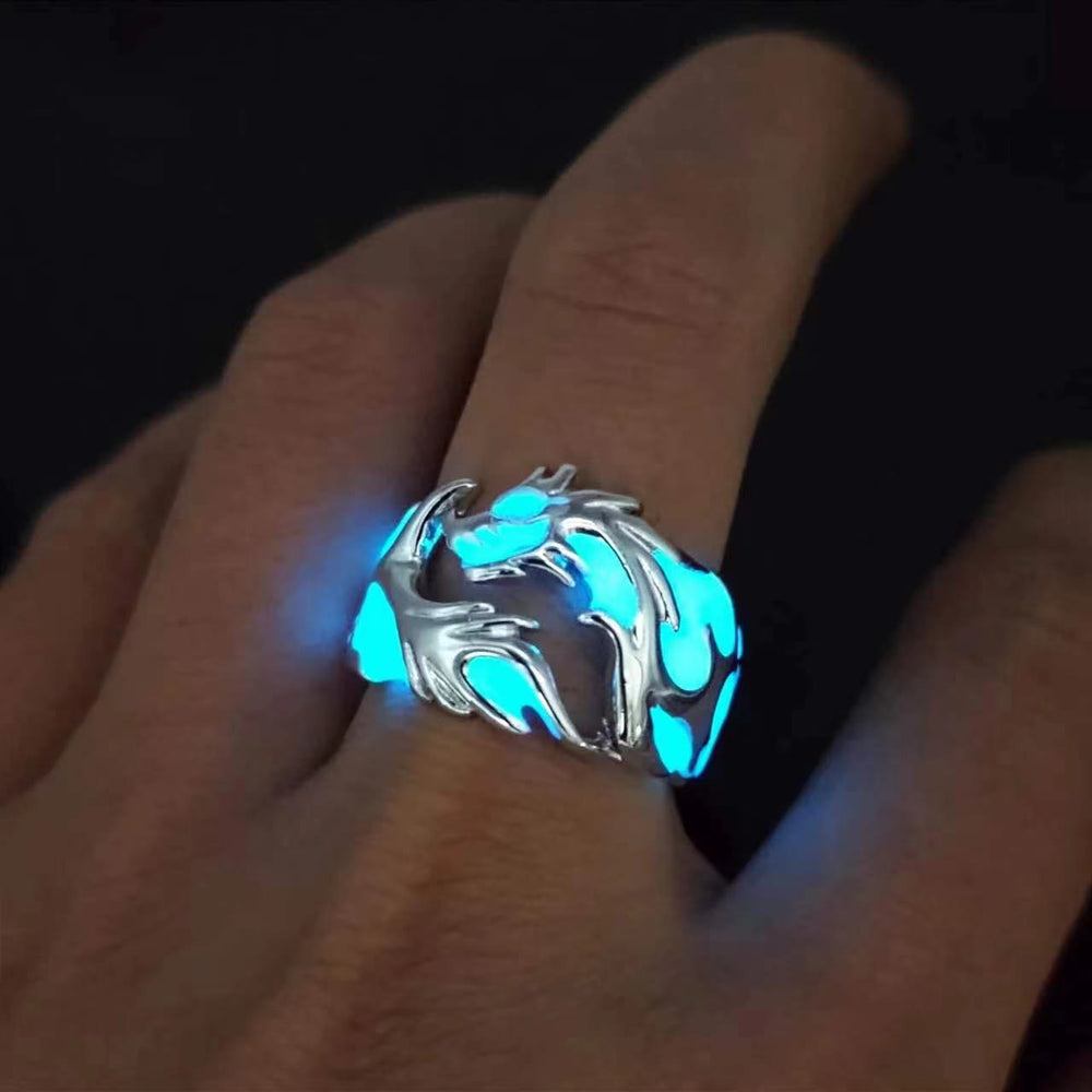 Luminous Glow In The Dark Dragon Ring