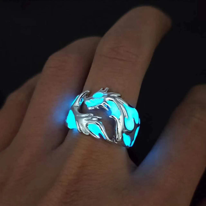 Luminous Glow In The Dark Dragon Ring