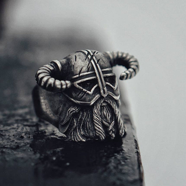 Vikings Helmet Warrior Ring