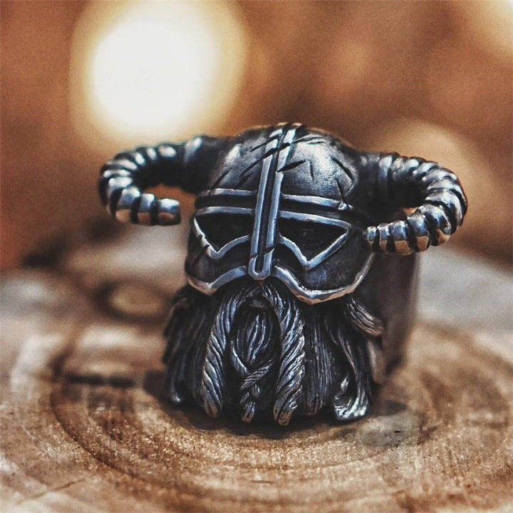 Vikings Helmet Warrior Ring