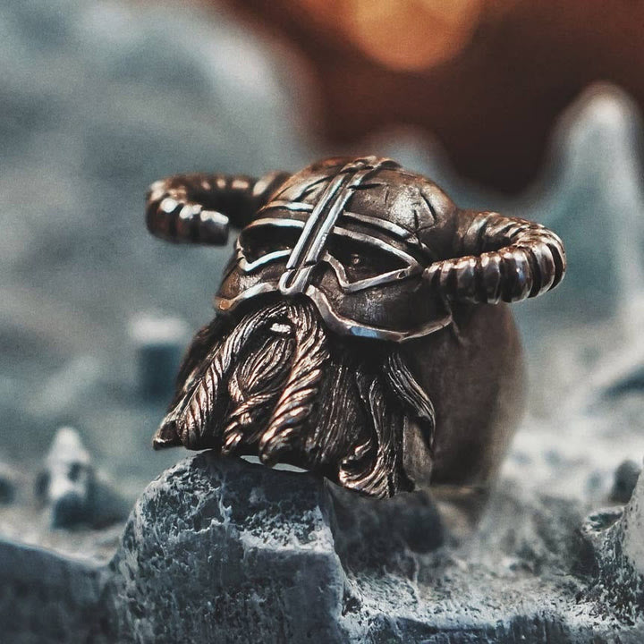 Vikings Helmet Warrior Ring