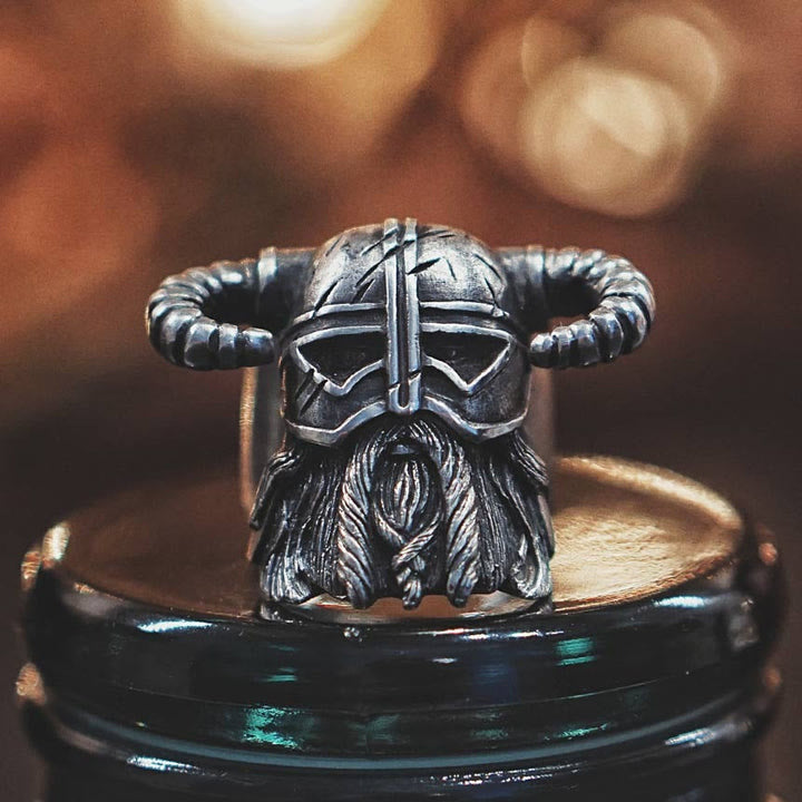 Vikings Helmet Warrior Ring
