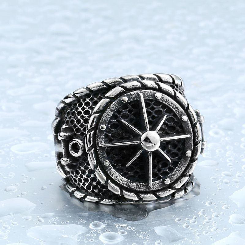 Anchor Aweigh Lighthouse Ship Ring