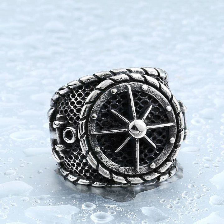 Anchor Aweigh Lighthouse Ship Ring