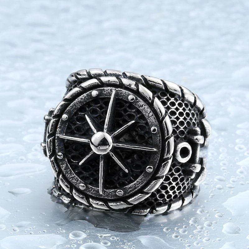 Anchor Aweigh Lighthouse Ship Ring