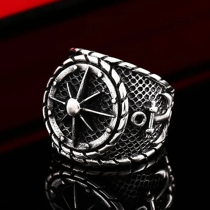 Anchor Aweigh Lighthouse Ship Ring