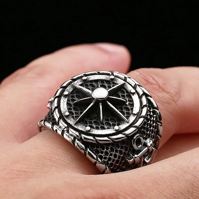 Anchor Aweigh Lighthouse Ship Ring