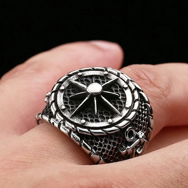 Anchor Aweigh Lighthouse Ship Ring