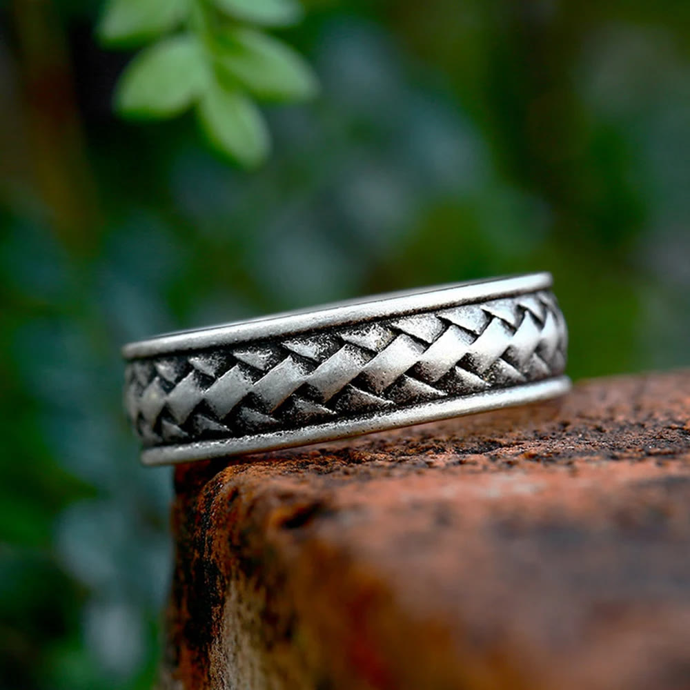 Viking Vintage Braid Ring