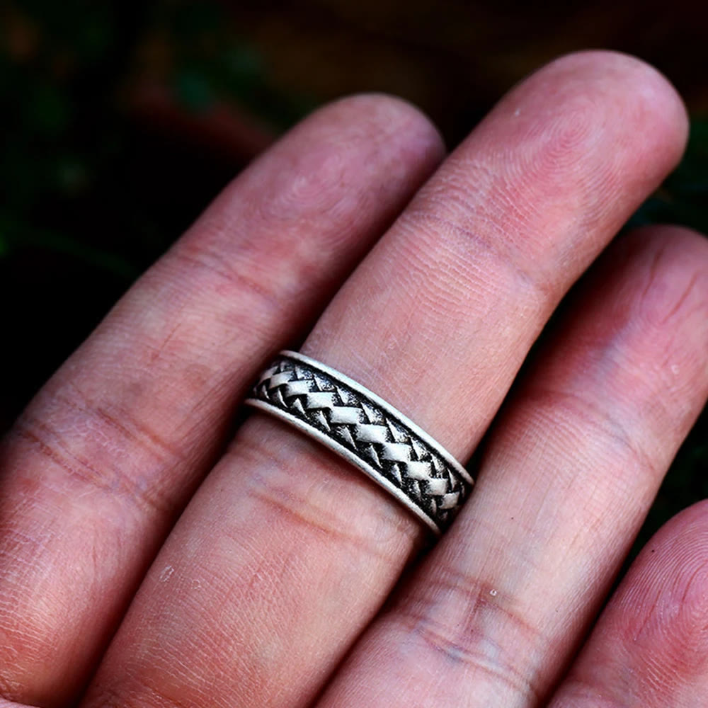 Viking Vintage Braid Ring
