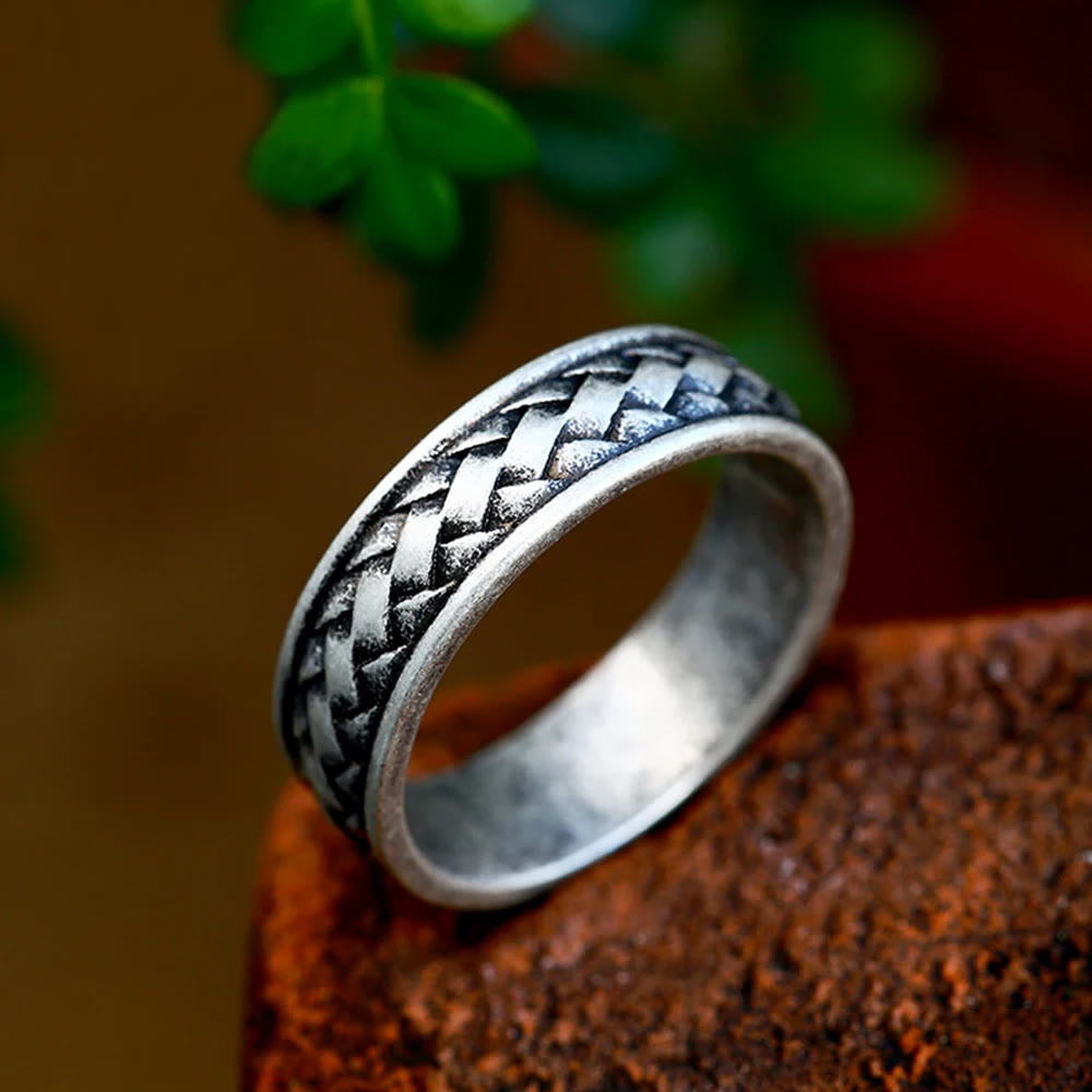 Viking Vintage Braid Ring