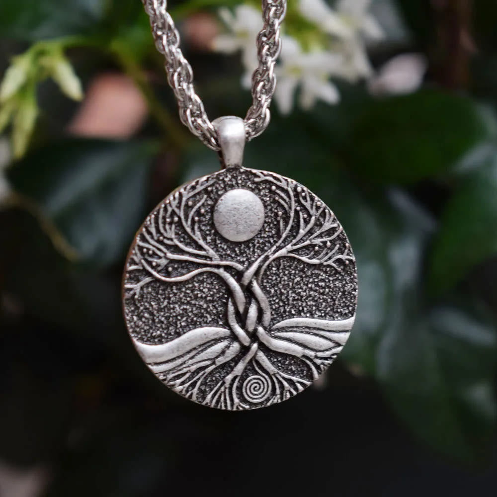 Yggdrasil Stainless Steel Necklace
