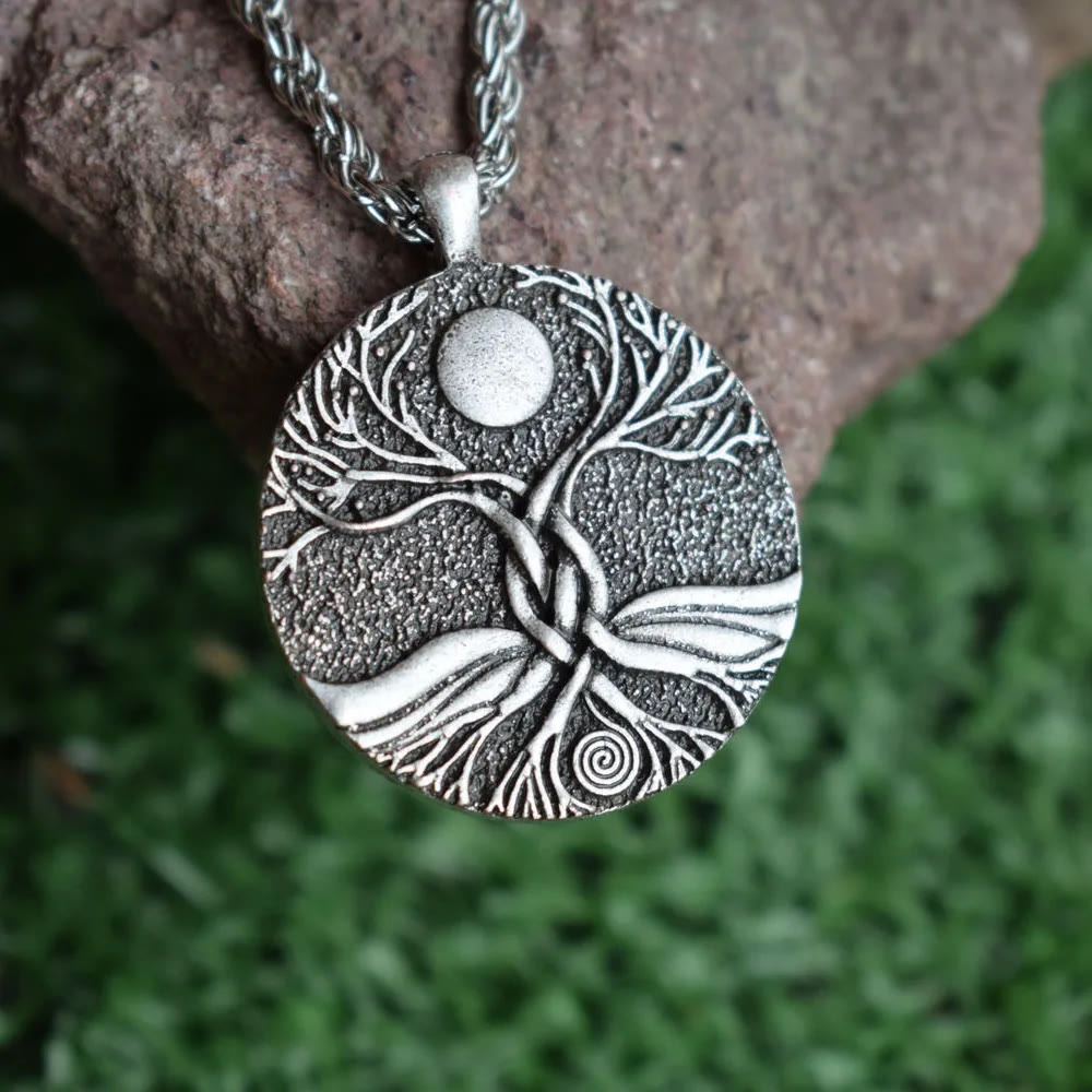 Yggdrasil Stainless Steel Necklace