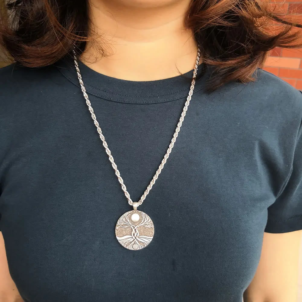 Yggdrasil Stainless Steel Necklace