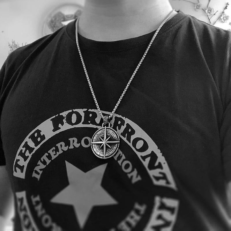 The North Star Stainless Steel Pendant Necklace