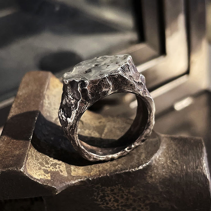 Hard Stone Rough Nomadic Ring