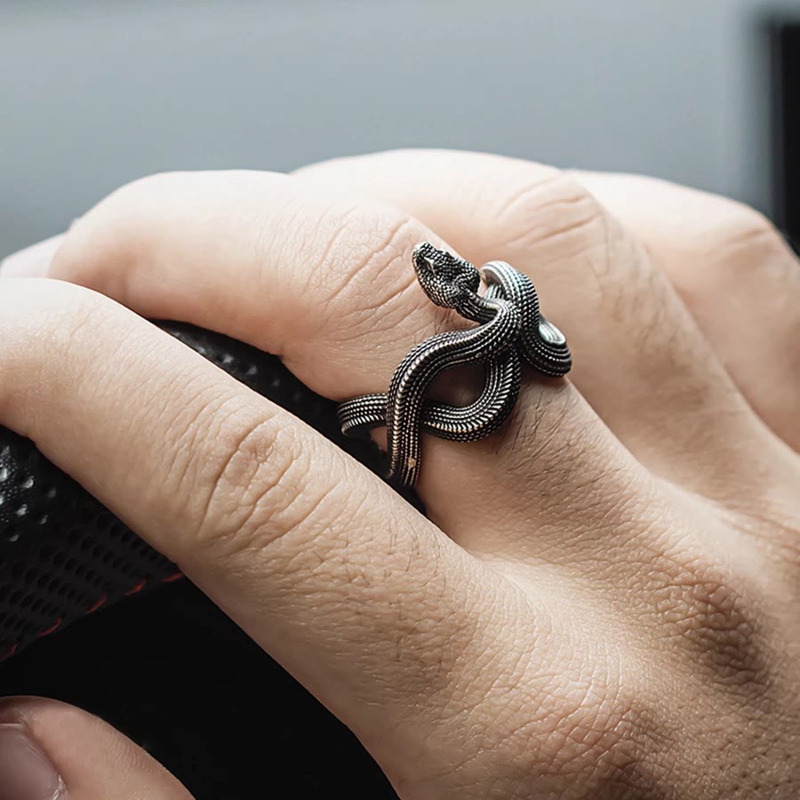 Unleash Your Fierce Side Twisted Viper Ring