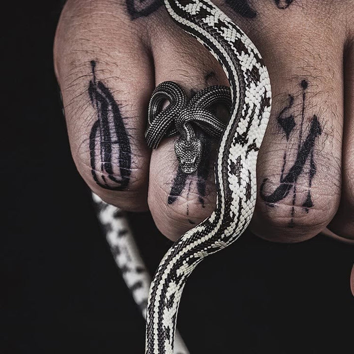 Unleash Your Fierce Side Twisted Viper Ring