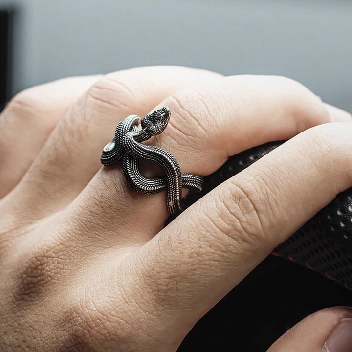 Unleash Your Fierce Side Twisted Viper Ring
