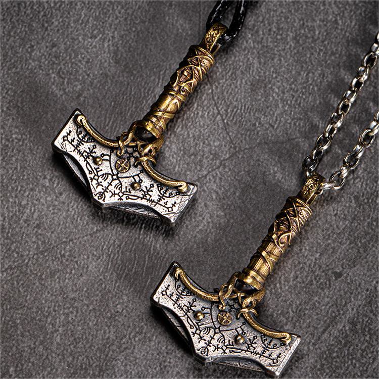 Handcrafted 925 Silver Mjolnir Necklace