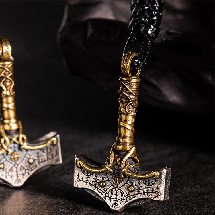 Handcrafted 925 Silver Mjolnir Necklace